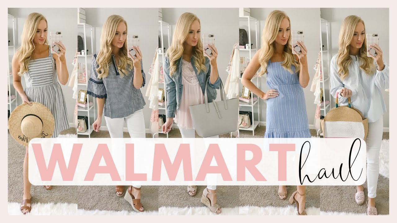 HUGE WALMART SPRING CLOTHING TRY ON HAUL | SPRING OUTFITS 2019 | Amanda John
