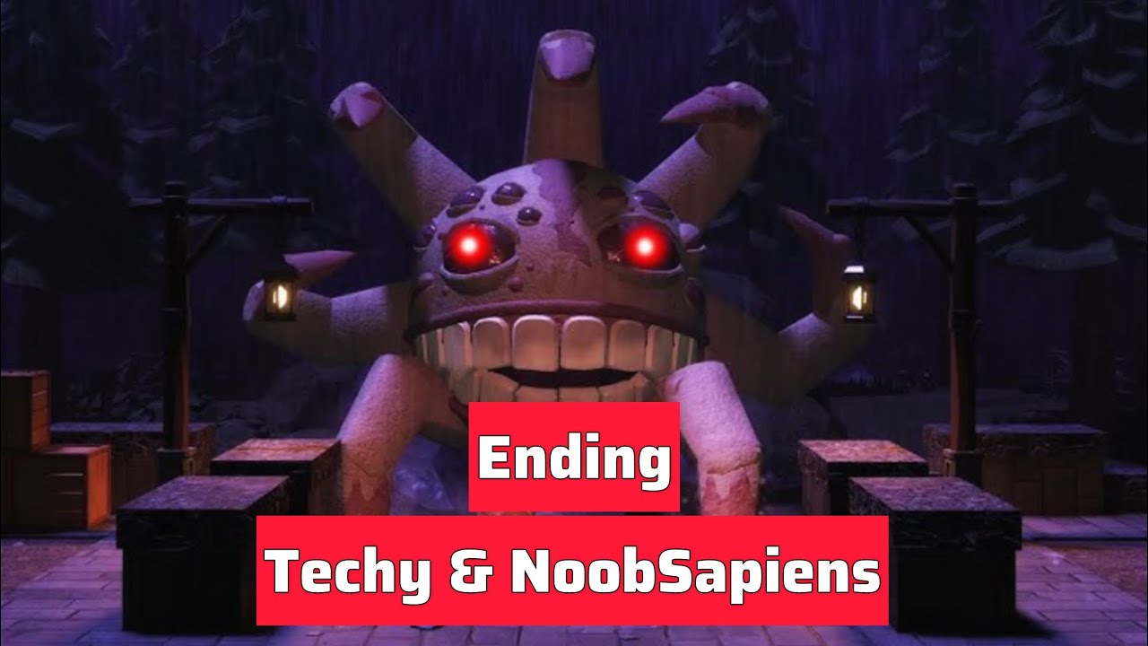 Roblox DOORS - Ending Seek dam Boss @noobsapiens @Techy-Plays