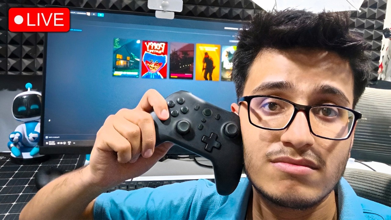 PS Controller Got Stick Drift 😭 So Playing Horror Games on PC Tonight!