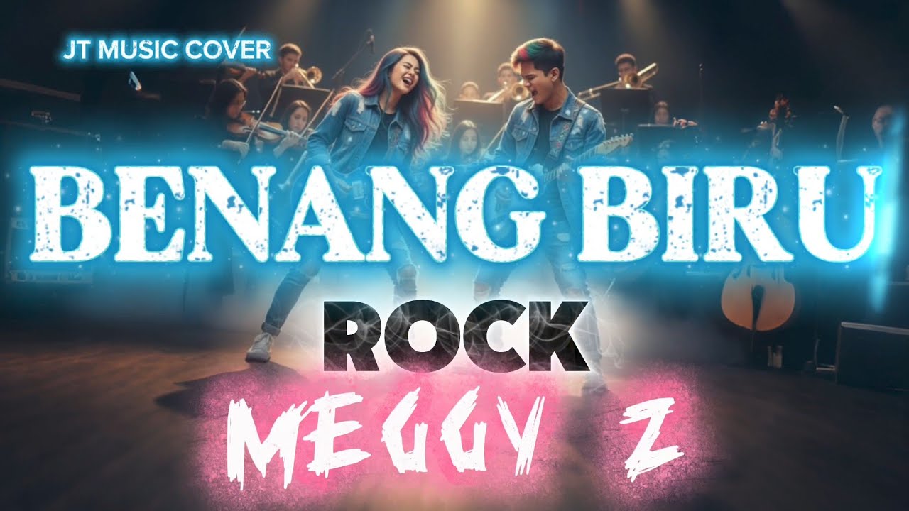 BENANG BIRU - MEGGY Z [ ROCKVERSION ] (Lirik Lagu) 