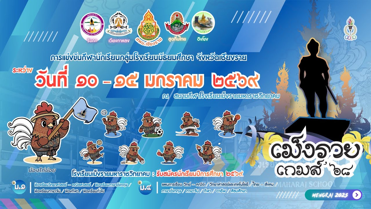 พีธีเปิดการแข่งขันกีฬาประจำจังหวัด 