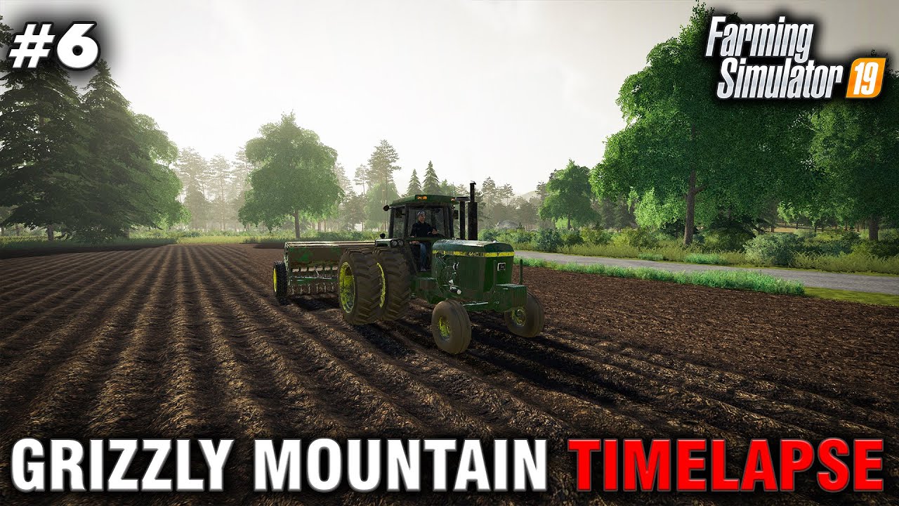 FS19 Grizzly Mountain Timelapse #6 Planting Wheat