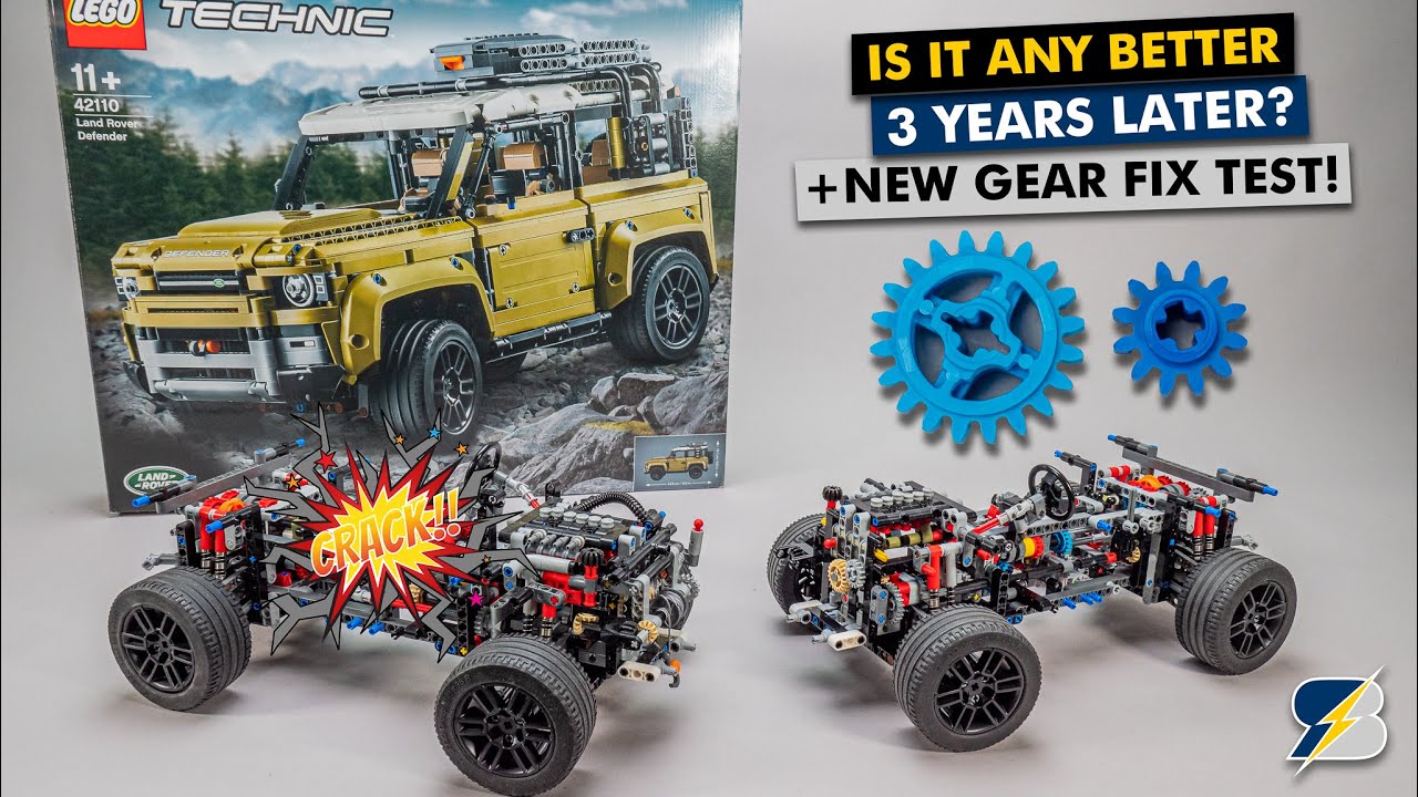 LEGO Technic Defender спустя 3 года — стал ли он лучше? Возможно, стоит добавить новые шестерни!