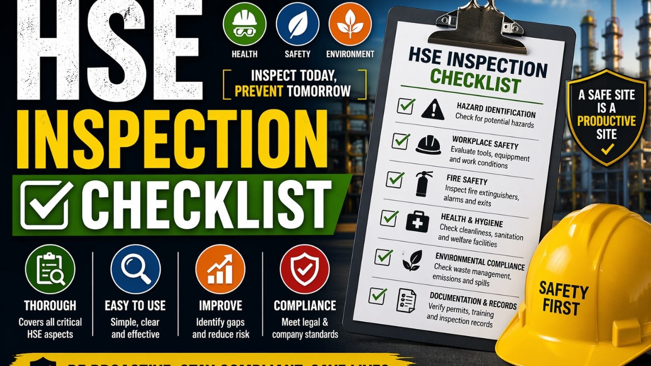 Контрольный список для инспекции по охране труда (HSE) / Чек-лист HSE #hse #безопасность #индия #...