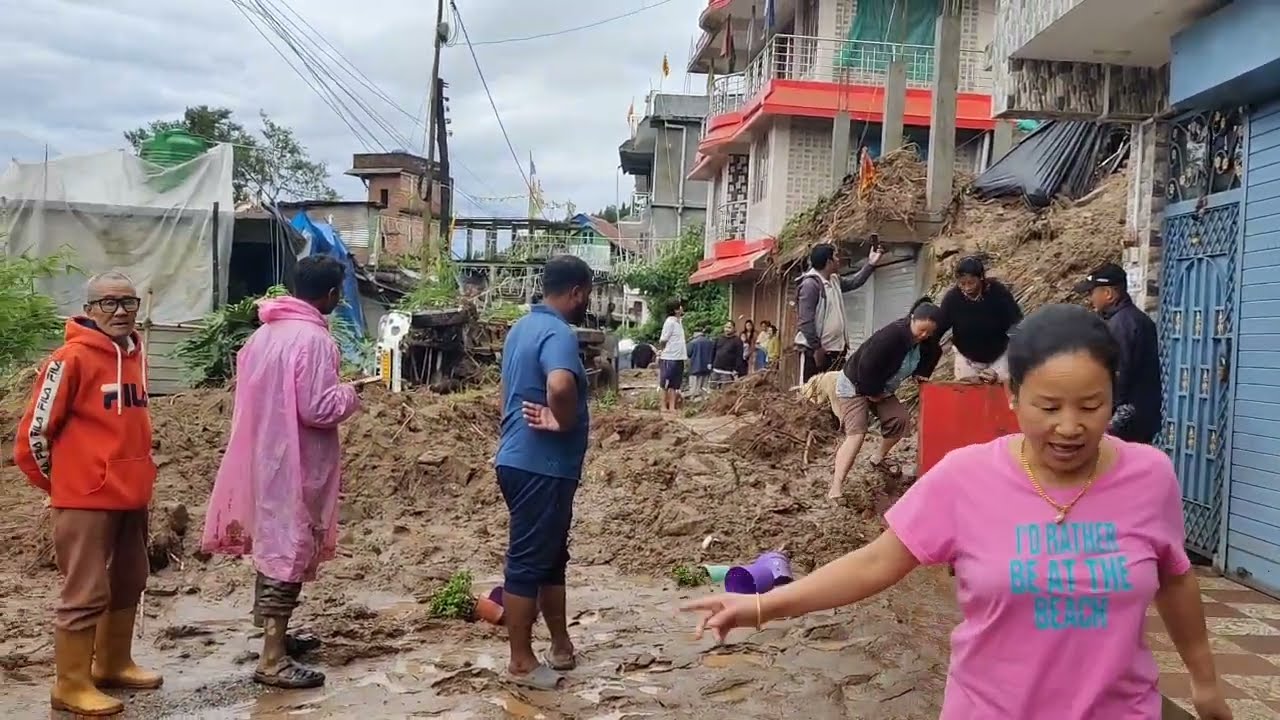 Deadliest landslide in 5 oct 2025 Pokhriabong, Darjeeling 