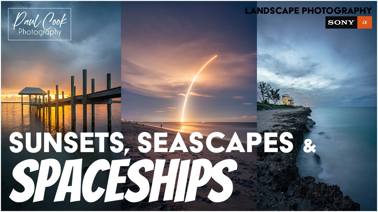 Sunsets, Seascapes, & Rocket Launches | Photographing a SpaceX Rocket Launch
