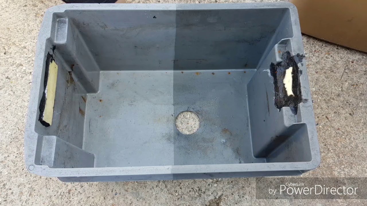 Fabrication d' un filtre pour récupérer de l'eau de pluie Claire et limpide