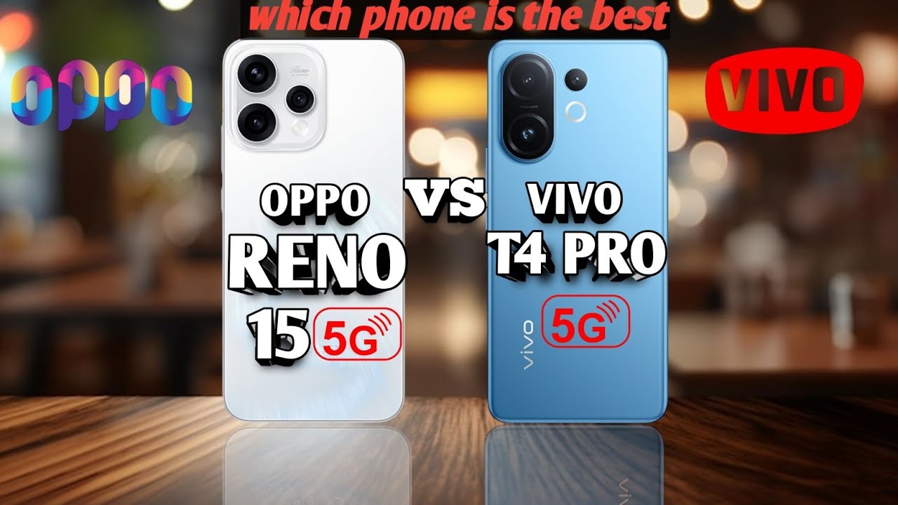 Oppo reno 15 5g vs vivo t4 pro 5g!! Full comprasion💯⚡