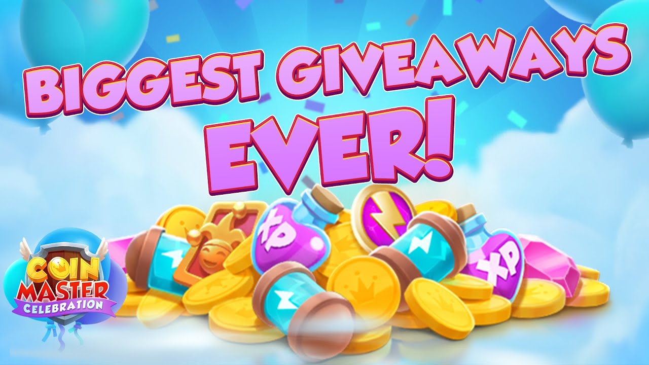 Coin Master: B-I-G REWARDS ARE ON YOUR WAY!  | Drop a 🎁 for a chance to win 800 SPINS!