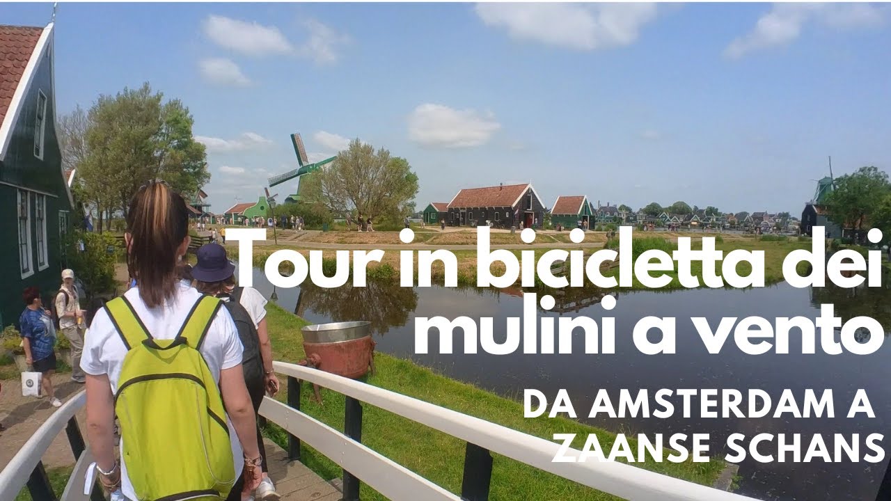 Esplora i Mulini a Vento in Bicicletta: Itinerario da Amsterdam a Zaanse Schans