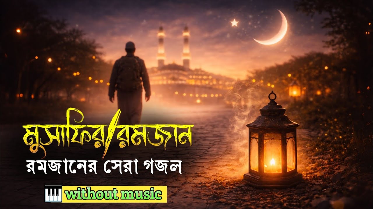 মুসাফির রমজান | রমজানের সেরা গজল | Musafir Ramadan | হৃদয়স্পর্শী গজল | New Nasheed | Ashiqur Rahman