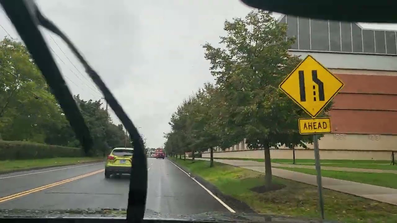 Driving around in New Haven and Hamden Connecticut