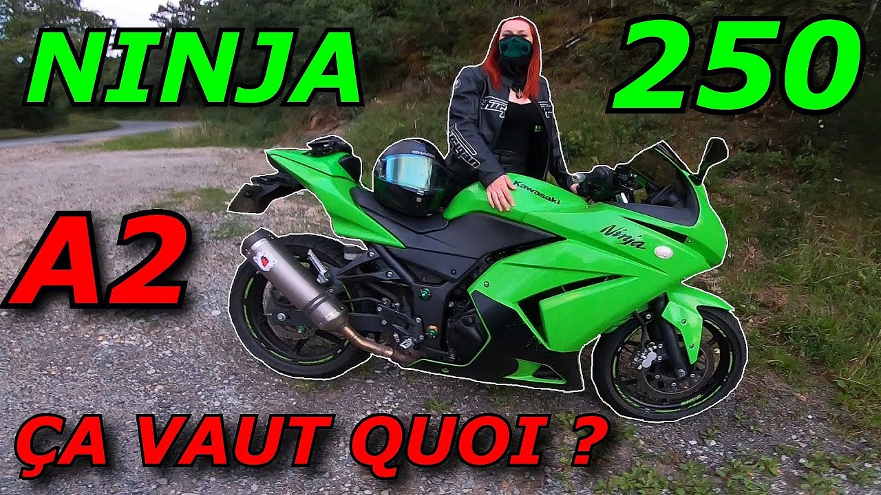 Une SPORTIVE en A2 pour 2000€ ! Concrètement ÇA VAUT QUOI ? Kawasaki 250 r NINJA