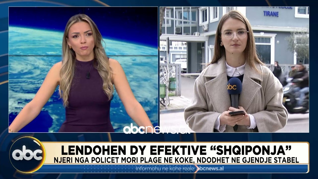 Lëndohen dy efektivë, bien nga lartësia, i shtyu personi që do arrestonin | ABC News Albania