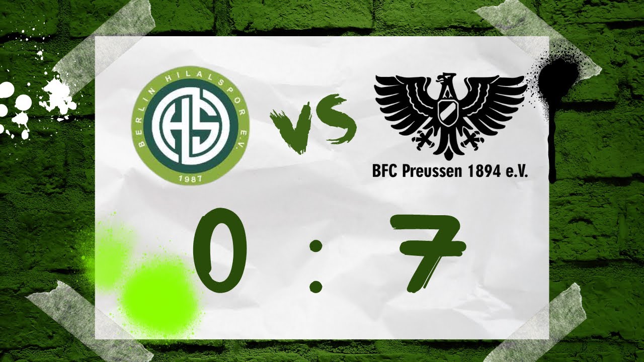 30. Spieltag Hilalspor - BFC Preussen | HIGHLIGHTS | BERLIN LIGA | BFC PREUSSEN TV
