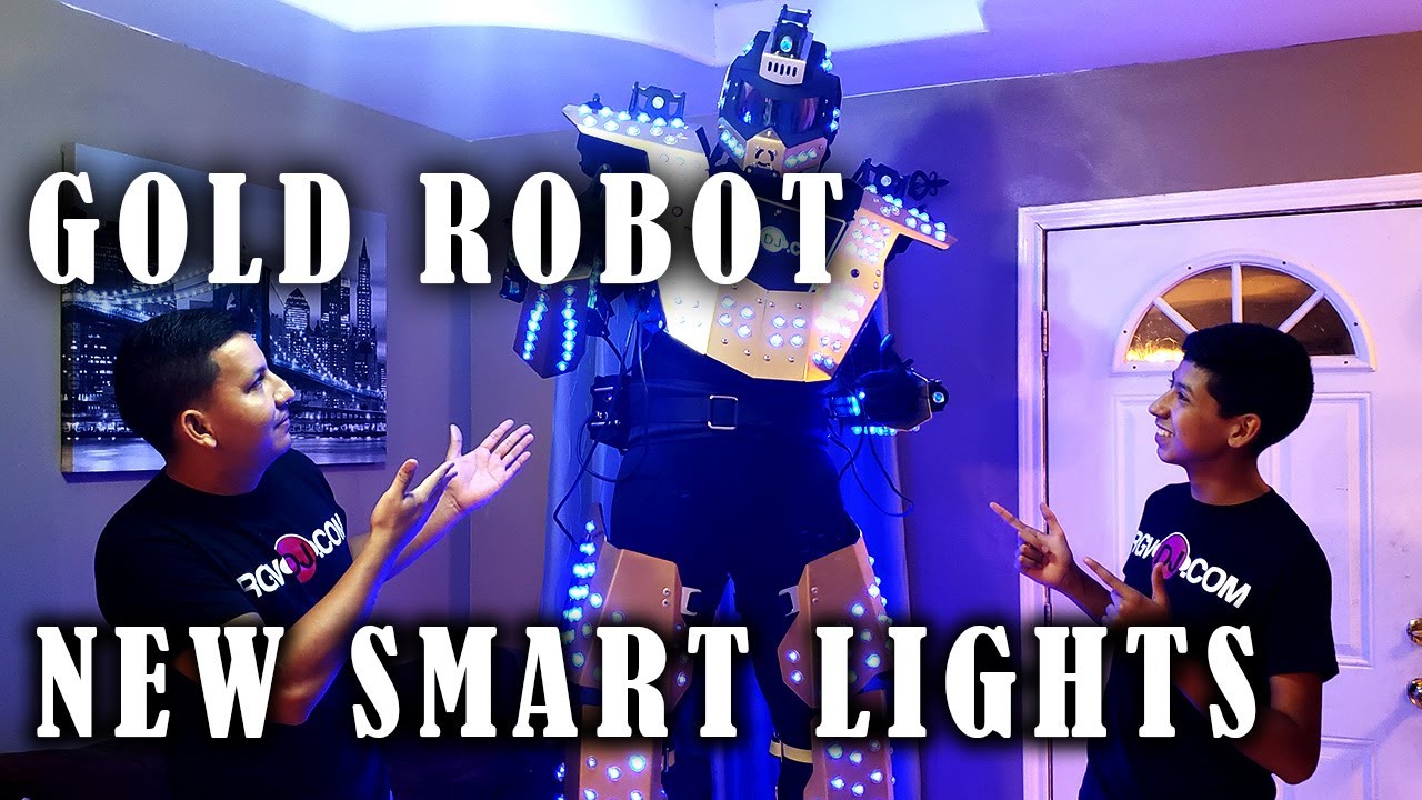HOW TO BUILD OUR NEW LED ROBOT COSTUME SUIT RGV DJ