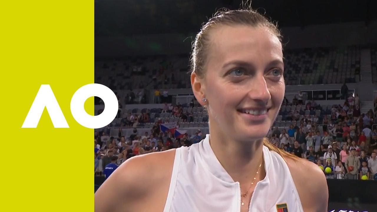 Petra Kvitova on-court interview (3R) | Australian Open 2019