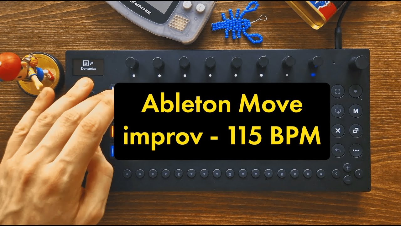 ABLETON MOVE Jam : 111 BPM - Flute, reese and witchy vibes