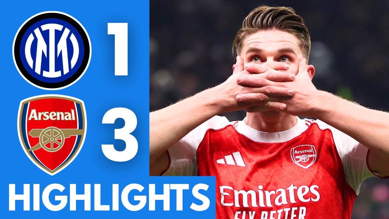 Inter vs Arsenal (1-3) Highlights | UEFA Champions League 2025/26