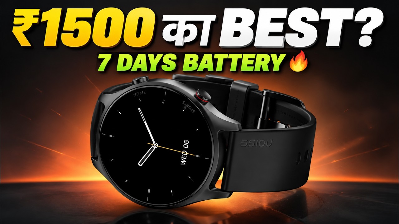 Noise Twist Round Dial Smartwatch | Bluetooth Calling, 1.38&rdquo; TFT Display & 7-Day Battery
