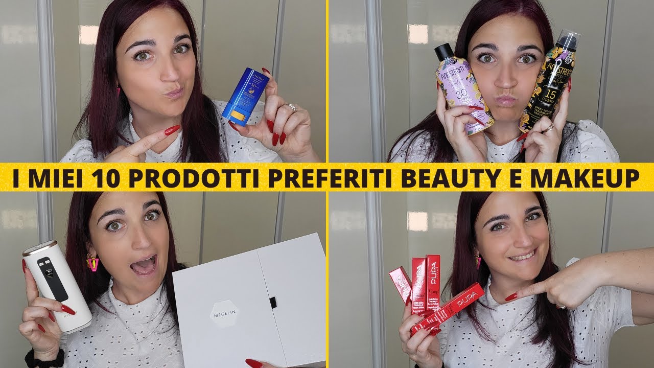 I MIEI 10 PRODOTTI PREFERITI DEL PERIODO - Alessandramakeupandnails
