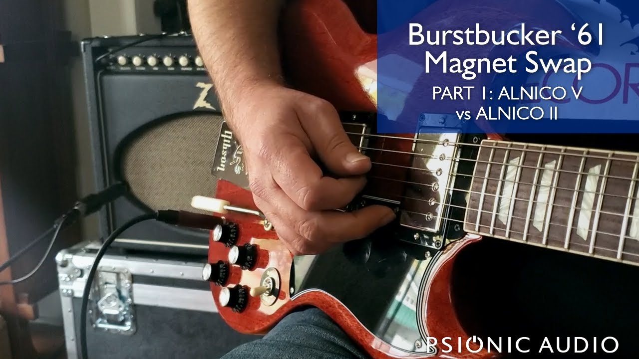 Magnet Swap: Stock Alnico V vs Throbak Alnico II