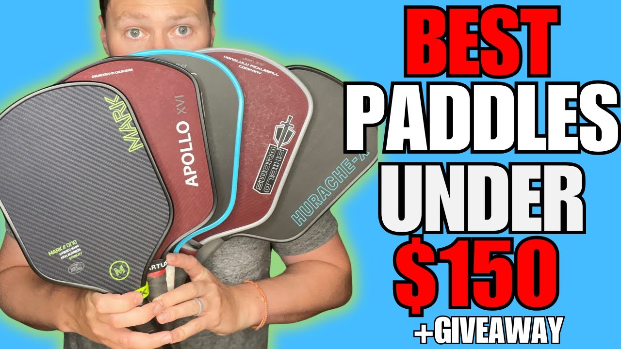 Top 5 Value Pickleball Paddles Under $150 (2024)