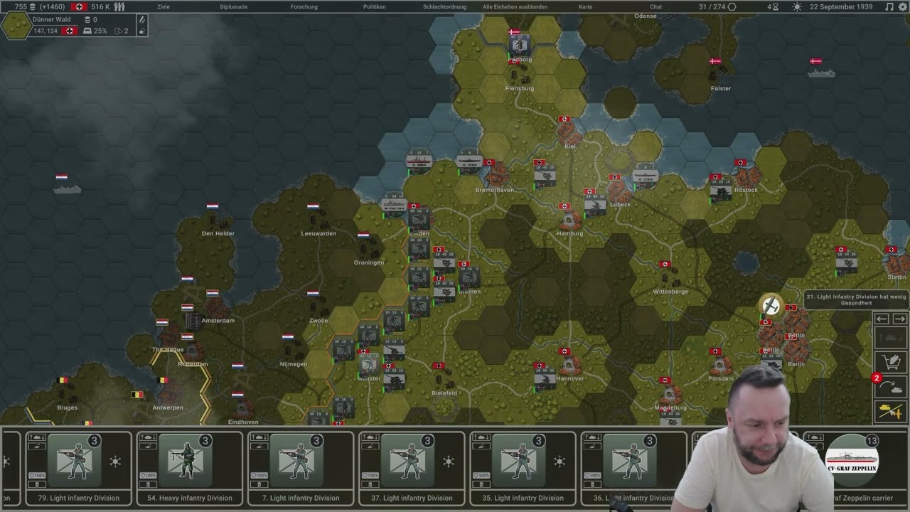 22.09.1939 | Hex of Steel Europa 1939 Deutschland | #004