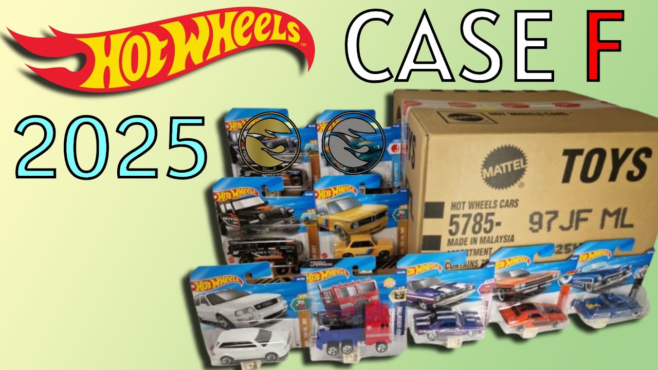 HOT WHEELS CASE F 2025🛞🔥 [POLSKI KOMENTARZ]