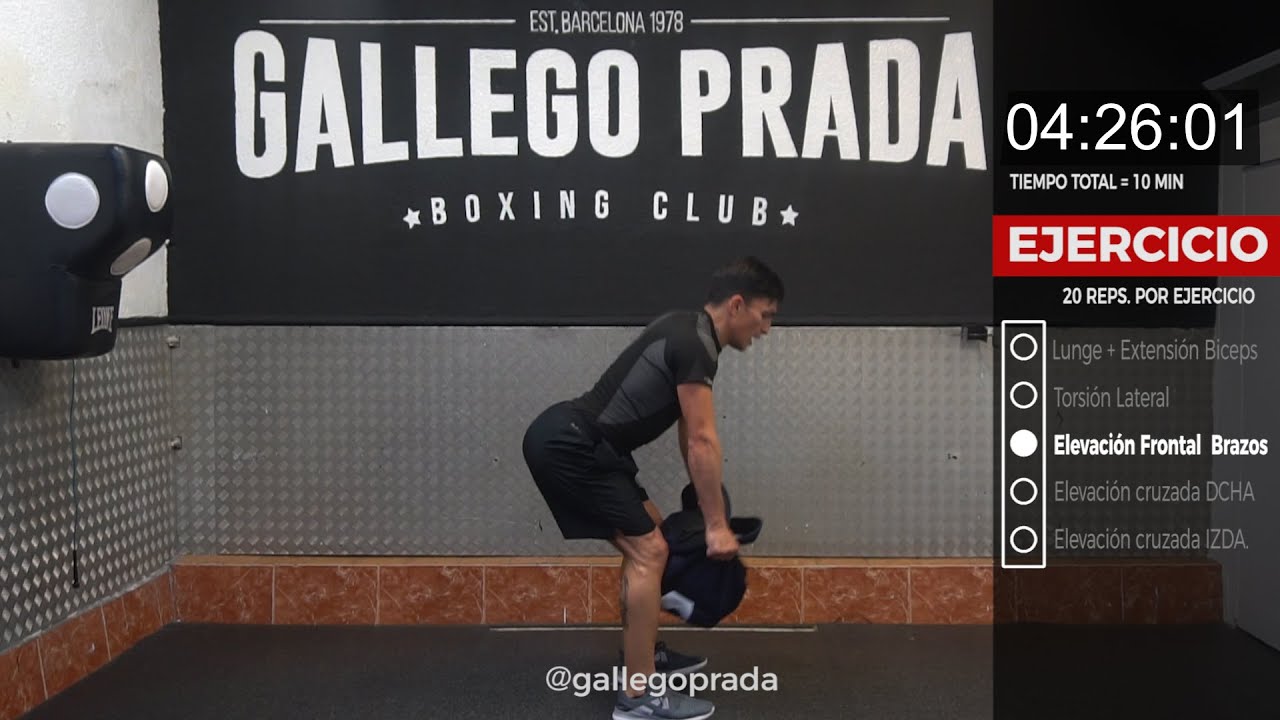 ENTRENA BOXEO EN CASA #5 | 35' Fuerza + Abdominales