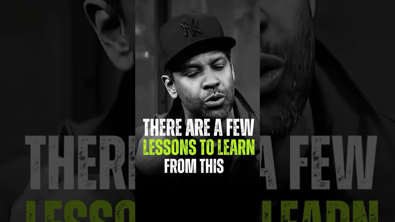 Denzel Washington: Life Lessons & Advice  #shorts
