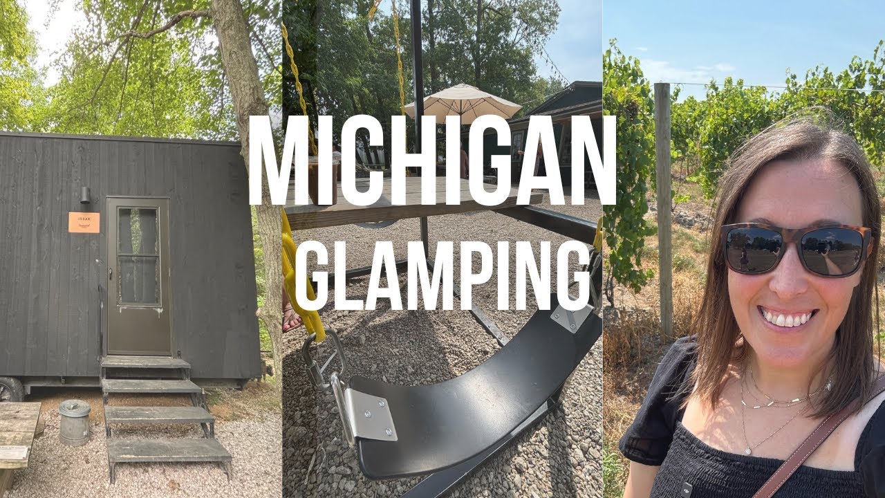 Michigan Glamping Weekend: Wine Tasting, Lake Michigan, and Delicious Food