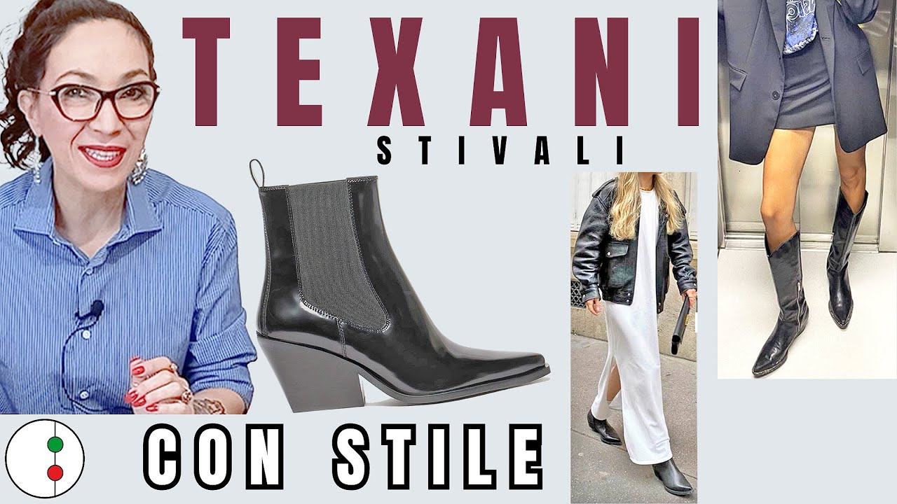 STIVALI TEXANI DA AVERE PER ESSERE ALLA MODA, outfit Inverno 2025 | Patoo74