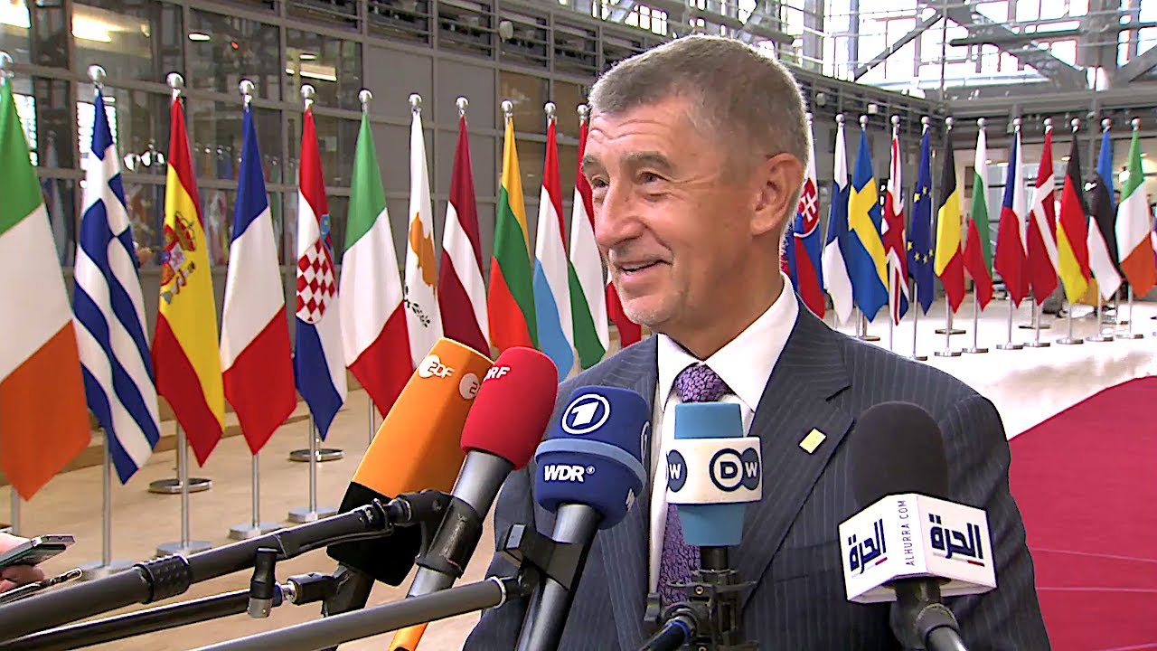 02.07.2019 - Statement Andrej Babiš (deutsch/englisch) - EU-Sondergipfel / Neue EU-Kommission