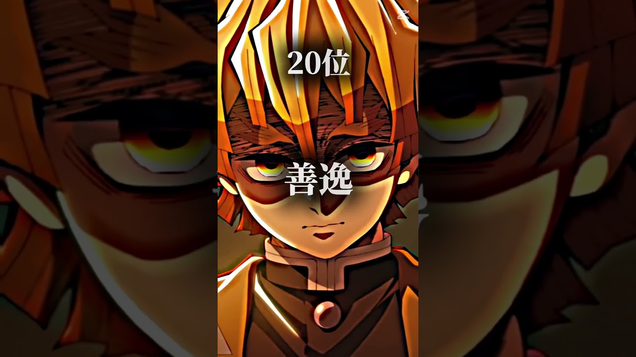 個人的鬼滅の刃最強キャラランキング（本編のみ）#鬼滅の刃#ランキング