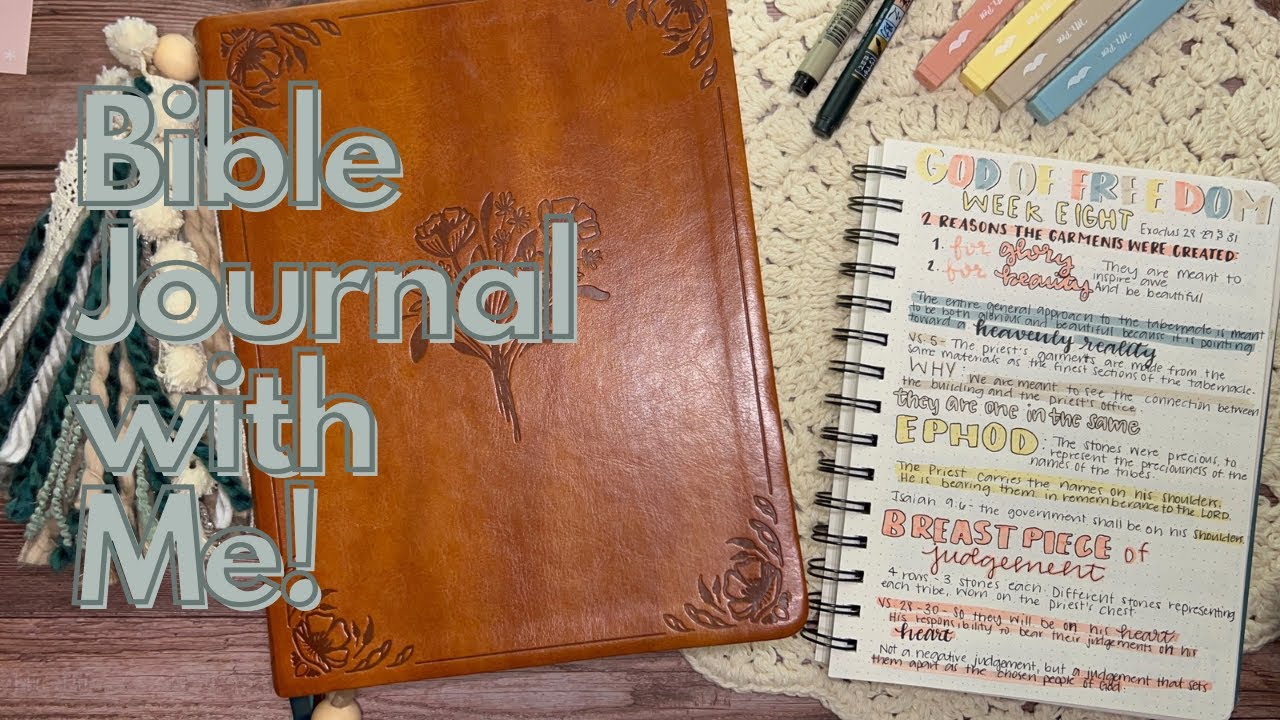 BIBLE JOURNAL WITH ME | Exodus 31