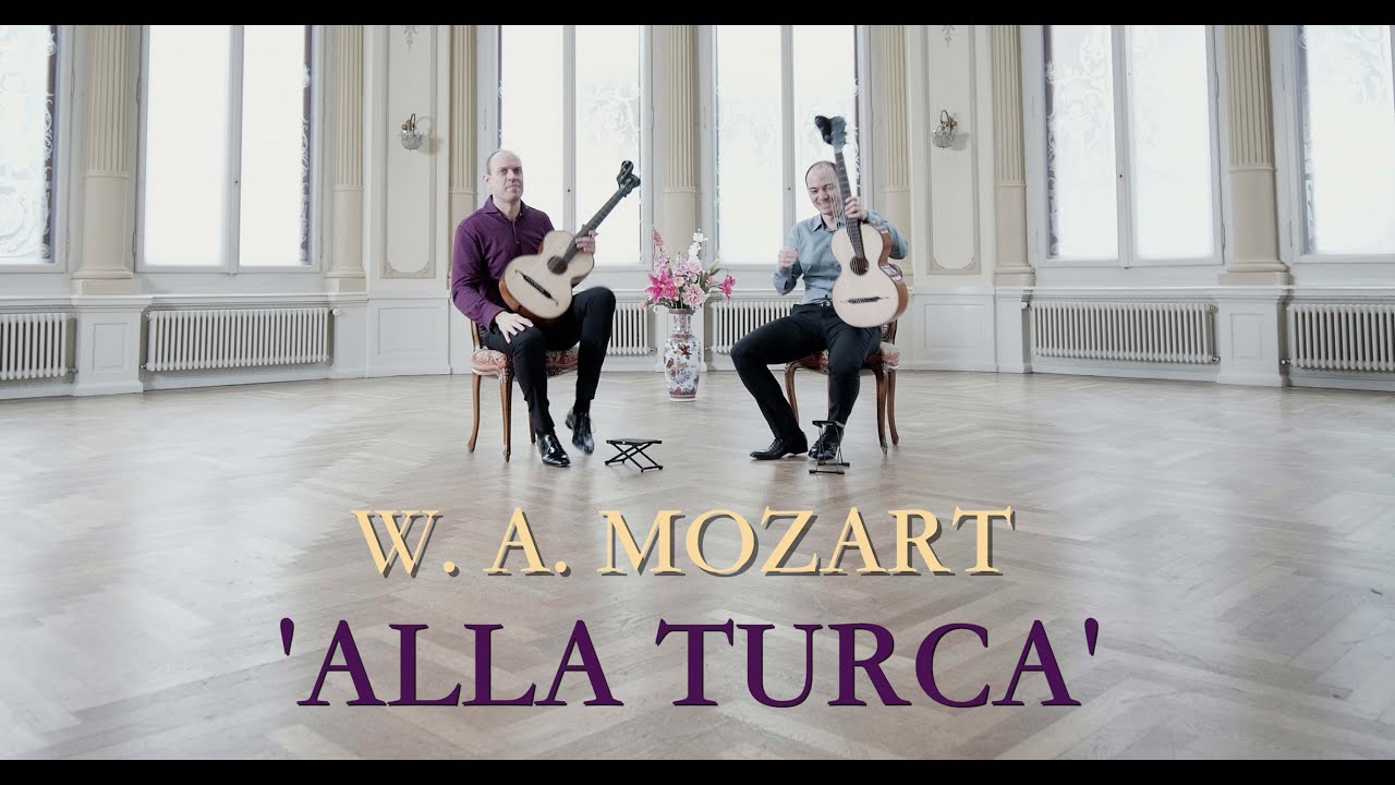 Mozart: Alla Turca (Sonata K.331) - Duo Morat-Fergo, guitars