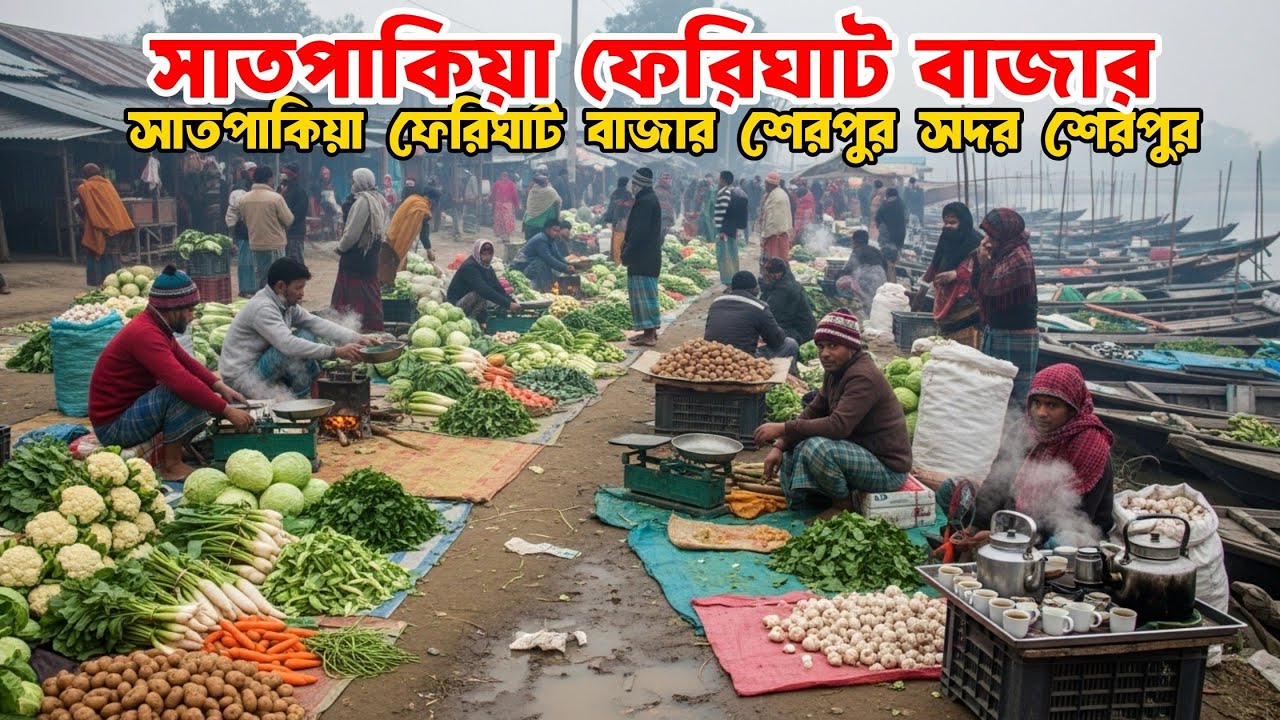 ২০ জানুয়ারি ২০২৬, সবজির পাইকারি আপডেট | ফেরিঘাট বাজার | Biggest Vegetable market in Bangladesh