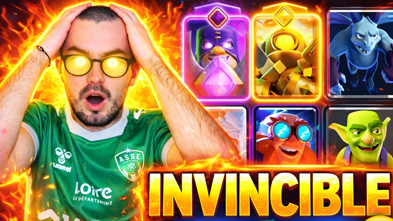 Le Deck INVINCIBLE qui détruit la méta sur Clash Royale
