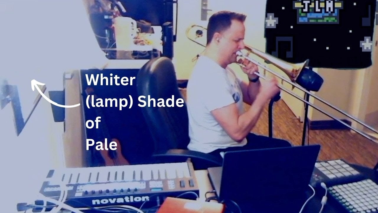 A Whiter Shade Of Pale by Procol Harum - Live Loop Trombone Jam