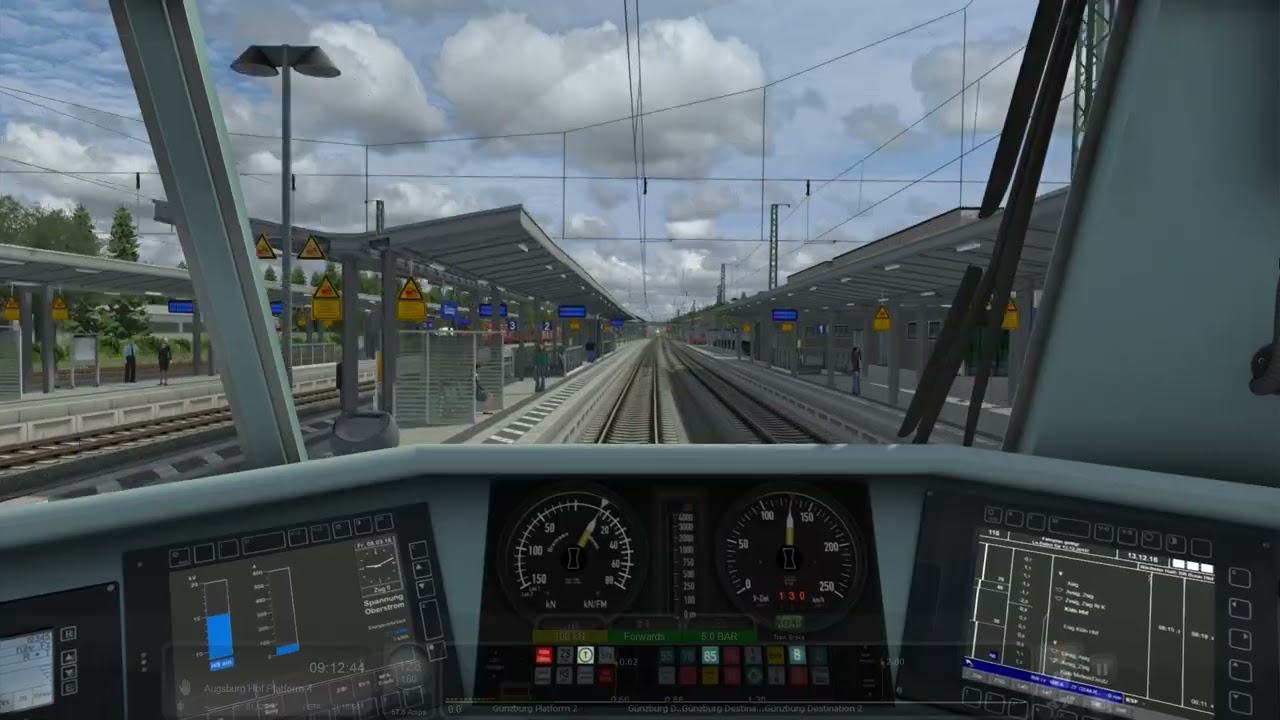 Train Simulator Classic. REAL DRIVE advanced Ulm - Augsburg