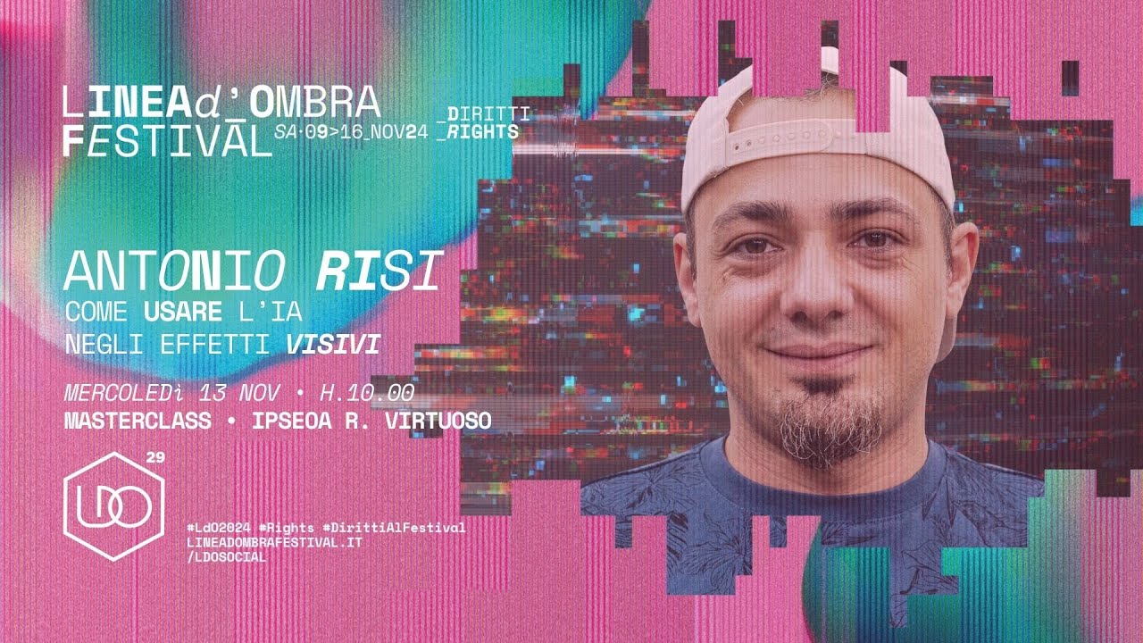 Nexsoft Lab - 𝗖𝗼𝗺𝗲 𝘂𝘀𝗮𝗿𝗲 𝗹&rsquo;𝗜𝗔 𝗻𝗲𝗴𝗹𝗶 𝗘𝗳𝗳𝗲𝘁𝘁𝗶 𝗩𝗶𝘀𝗶𝘃𝗶 - Masterclass con Antonio Risi aka FilmedbyIRed
