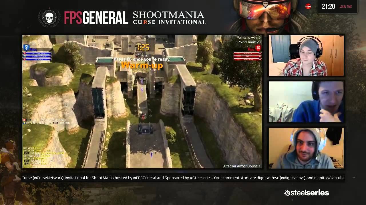 Curse ShootMania Invitational: Semi-Final - SK Gaming vs Spin Move