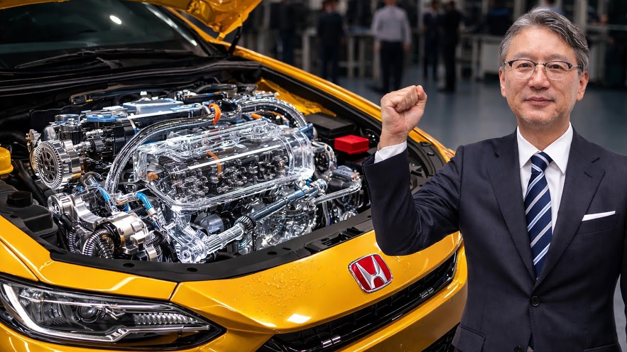 Honda CEO Claims This New Engine Will Disrupt the Entire EV Industry! #usa #cars #honda 