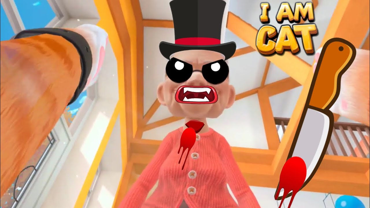 ME AND GRANDMA GOT INTO A MASSIVE FIGHT!!! (I AM CAT VR)