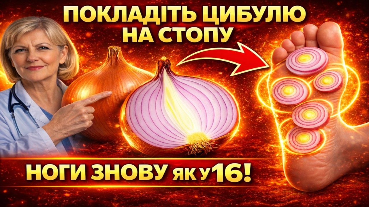 👉 МАЛО ХТО ЗНАЄ: ПІСЛЯ 60 ЦИБУЛЮ КЛАДУТЬ НА СТОПУ НА НІЧ