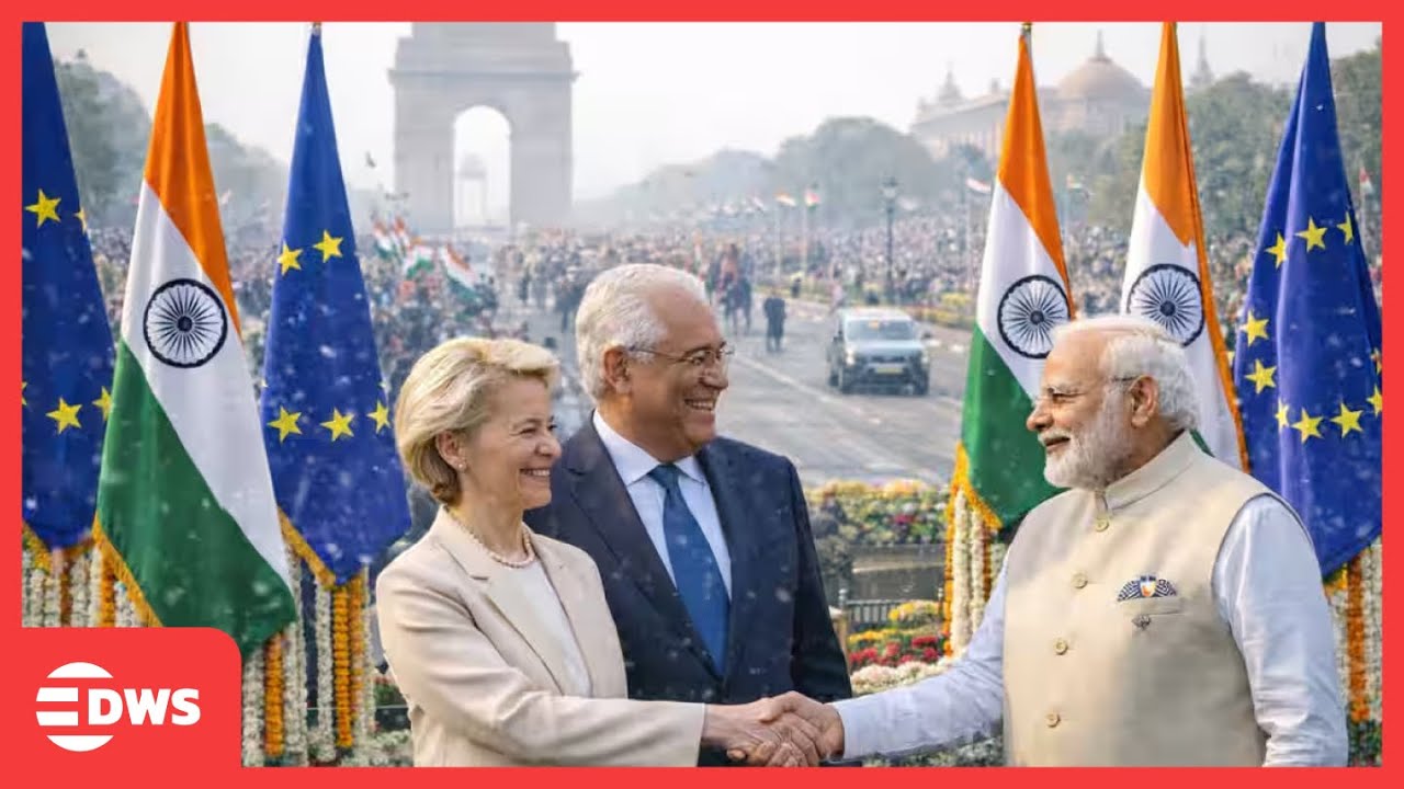Republic Day 2026: PM Modi, President Murmu and EU Leaders at Grand Parade in New Delhi | AQ1Z