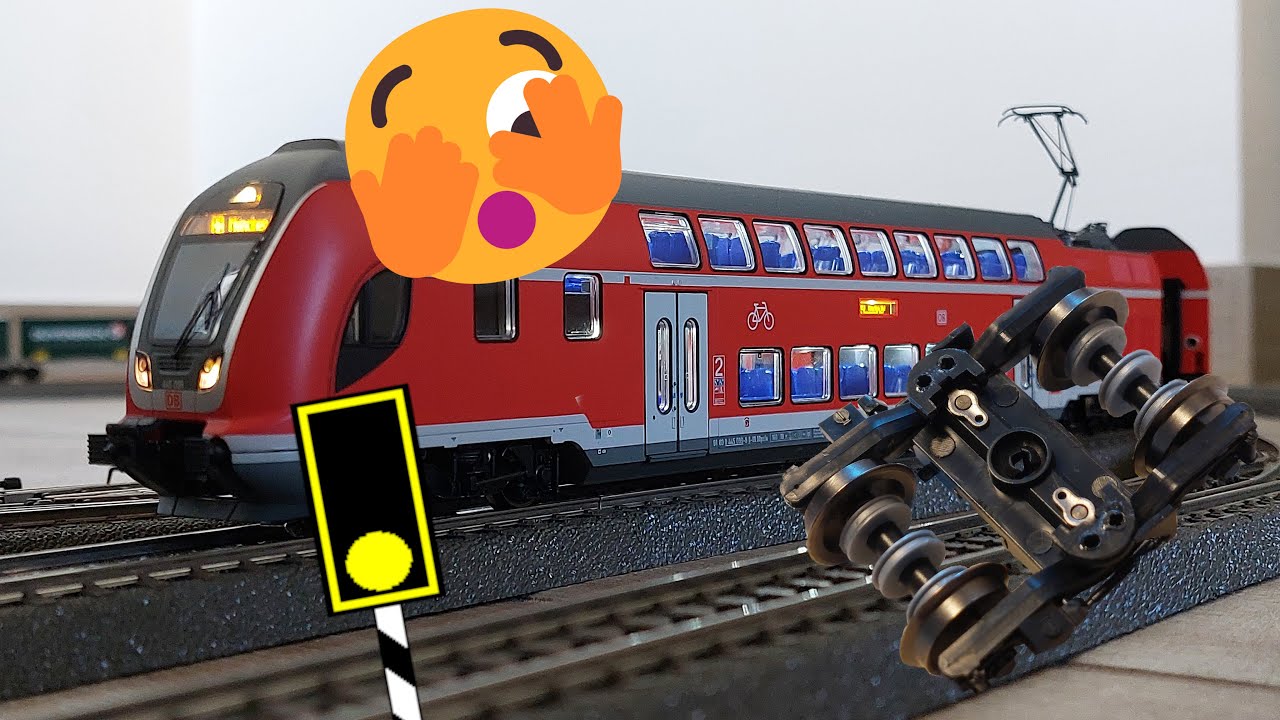 Brawa Twindexx Vario / BR 445 für Märklin H0 - Das Problem der isolierten Achsen beheben