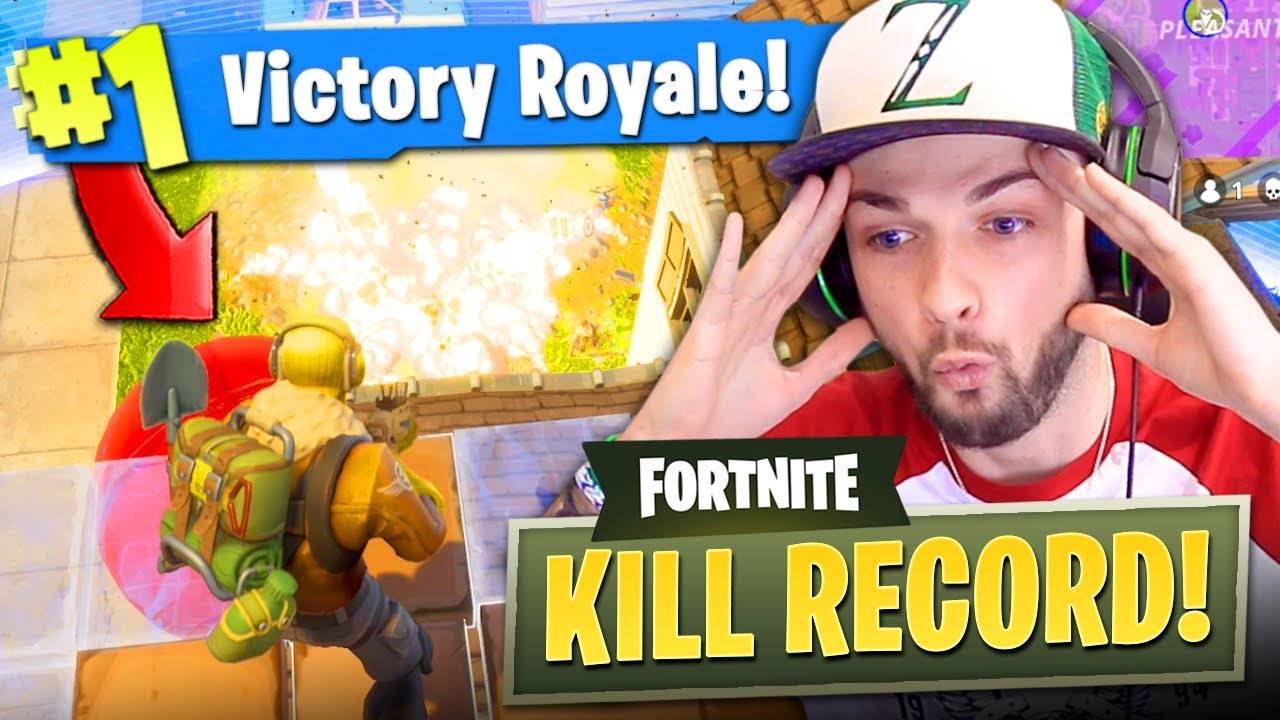 *NEW* KILL RECORD in Fortnite: Battle Royale!