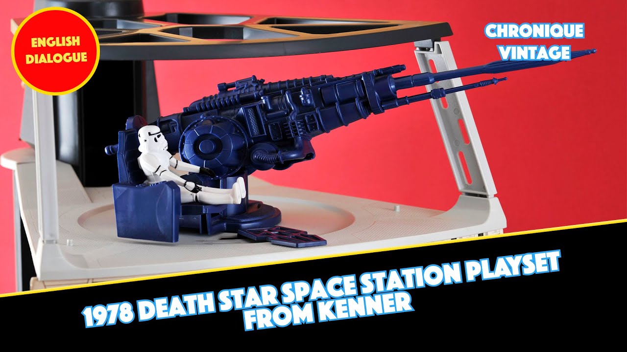 1978 Vintage Kenner Star Wars Death Star Space Station (English dialogue)